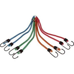 gumy upínací - pavouk, 80 cm x O 10 mm, 8 ramen